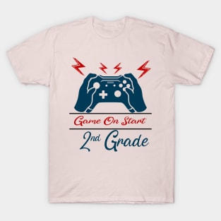 Game on Start 2nd grade T-Shirt